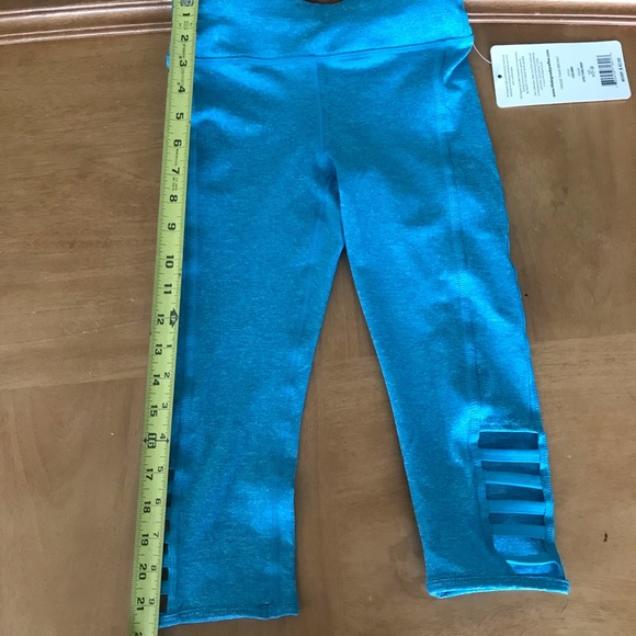 Teal 90 degree Capri pants size Small 7/8 - Picture 2 of 9